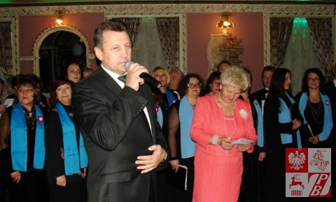 Prezes Związku Polaków na Białorusi Mieczysław Jaśkiewicz i prezes Oddziału ZPB w Mińsku Helena Marczukiewicz