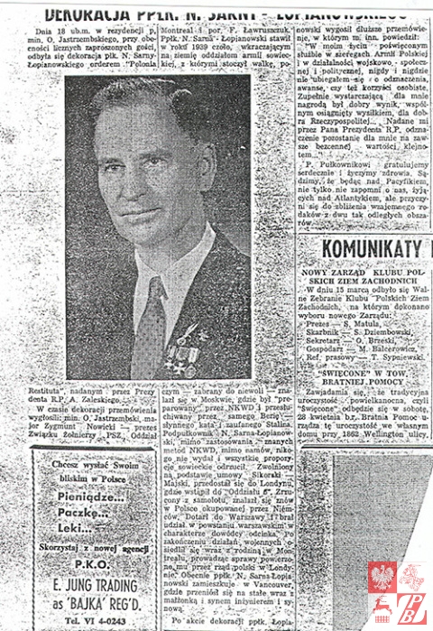 Publikacja w polonijnym tygodniku