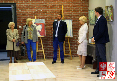 Przemawia burmistrz Supraśla Radosław Dobrowolski