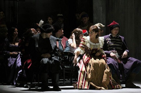 Adaptacja teatralna "Pana Tadeusza" w reżyserii Mikołaja Grabowskiego w Starym Teatrze w Krakowie, fot.: tvp.pl